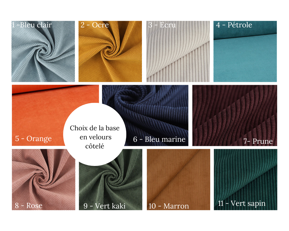 Grande trousse de toilette - 11 couleurs au choix