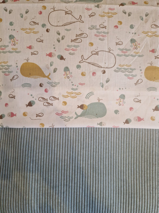 Bleu clair / Baleine