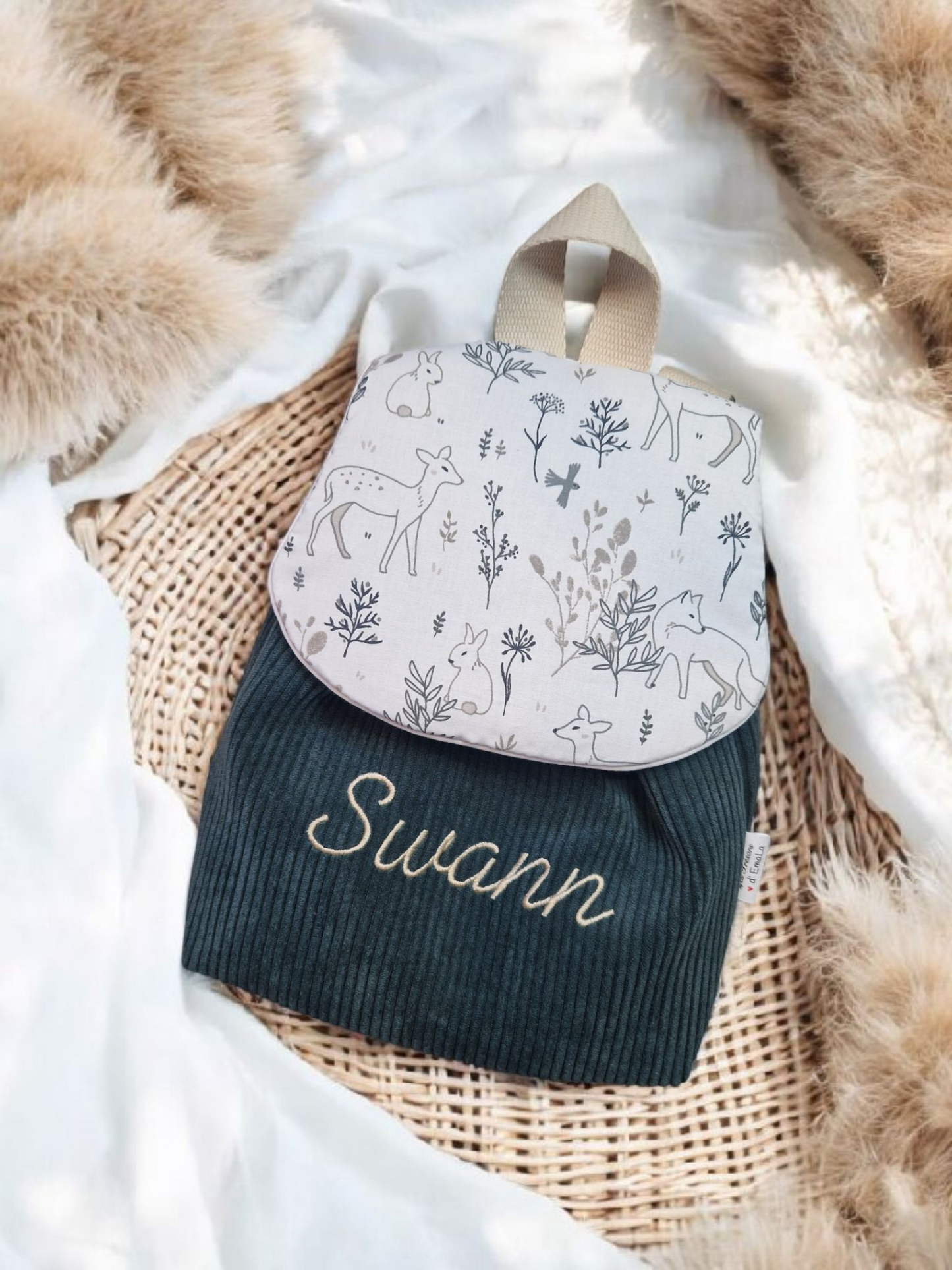 Vert sapin / animaux forêt