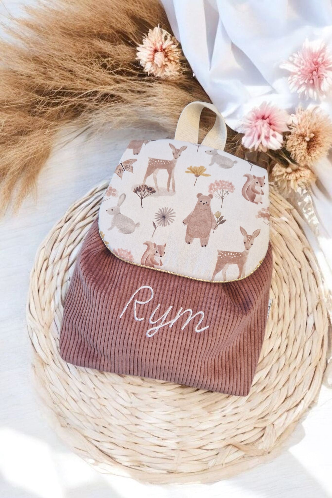 Rose / Animaux forêt